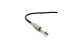 Audio Cable XLR3 Male to 1/4 Inch TS Mono Male, Nickel Plated, Unbalanced Audio, Black, 6Ft