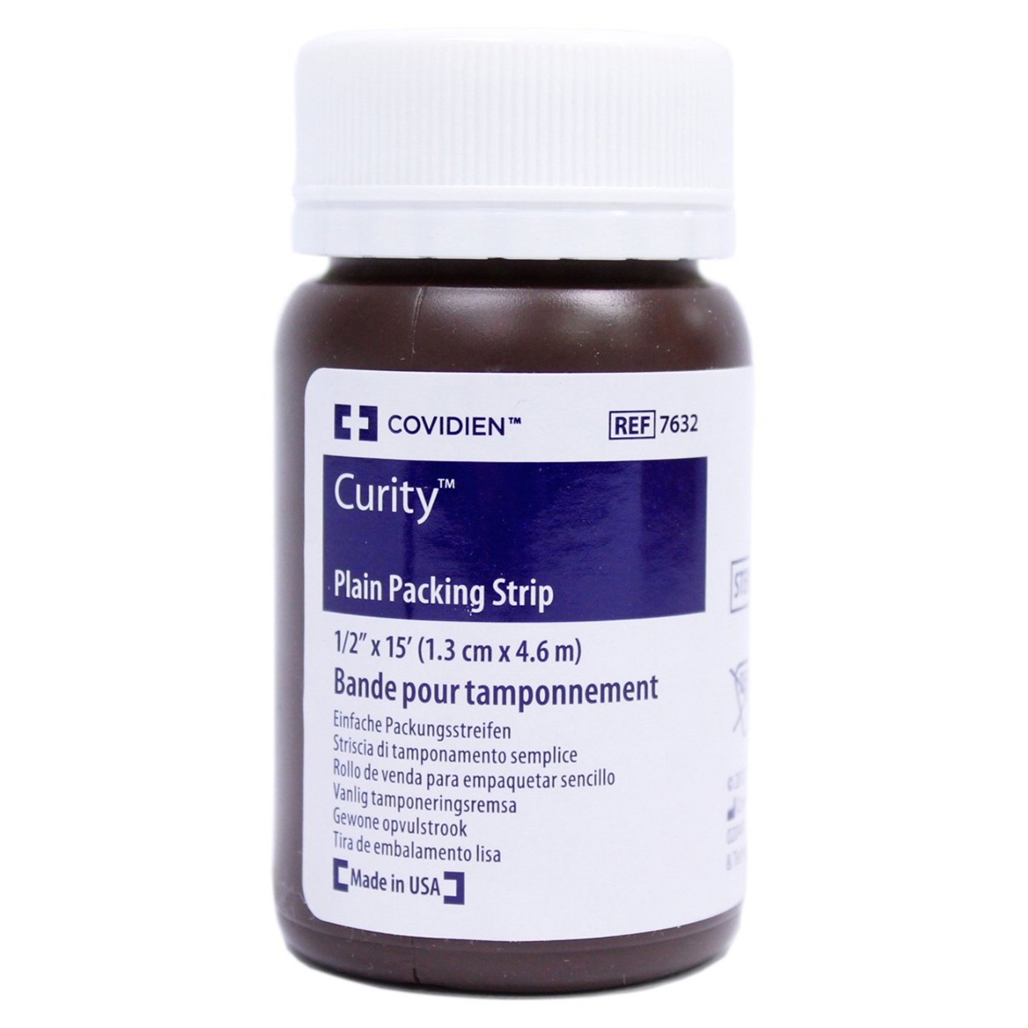 Curity Nonimpregnated Wound Packing Strip, 0.5 Inch x 5 Yard MK 224788