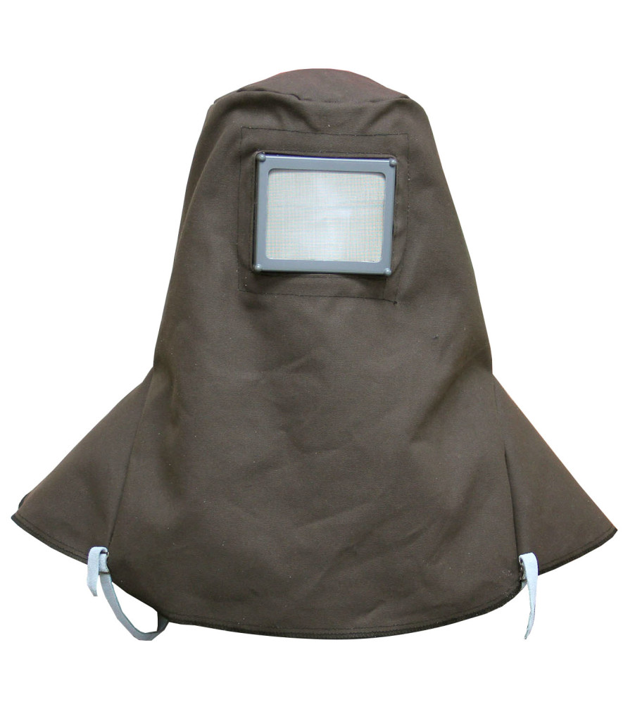 Hoods with 4.5" x 5.25" Fixed Window: 13 oz. Brown FR Duck with
4.5" x 5.25" Window, , large image number 0