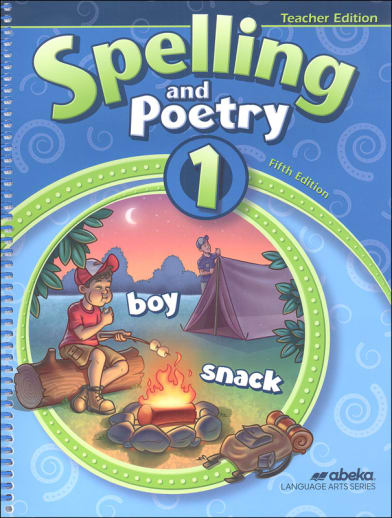 Abeka Spelling and Poetry 1 Teacher Edition