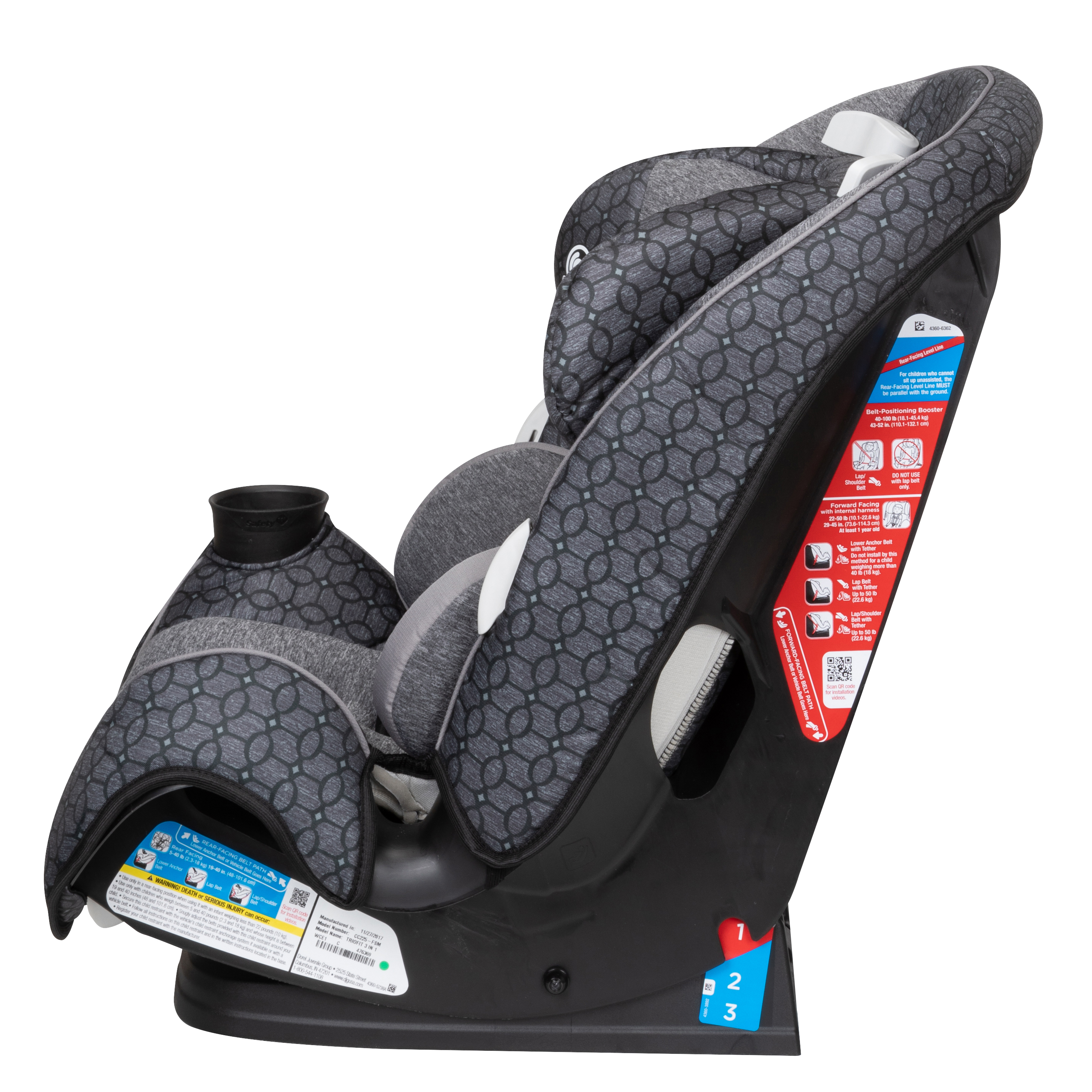 Safety 1st EVERFIT 3in1 Convertible Car Seat eBay