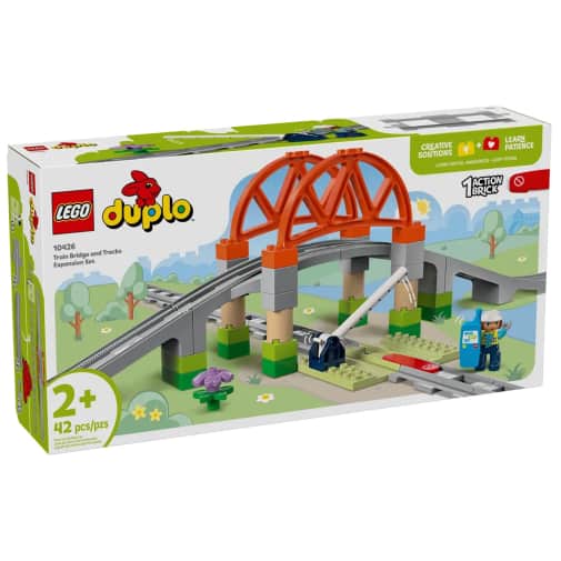 DUPLO Town Train Bridge and Tracks Expansion Set (10426)
