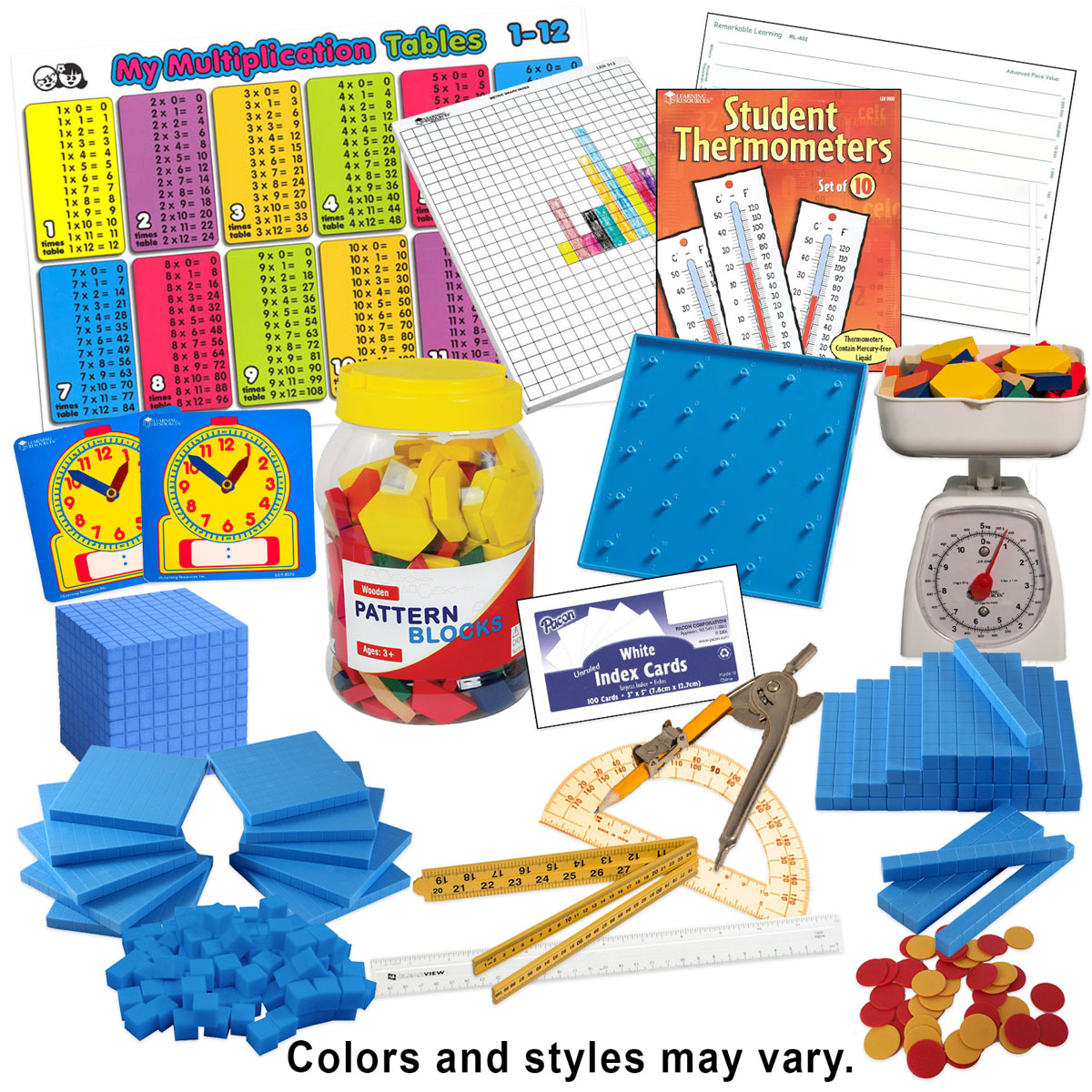 Horizons Grade 5 Manipulative Kit+Wooden P/B