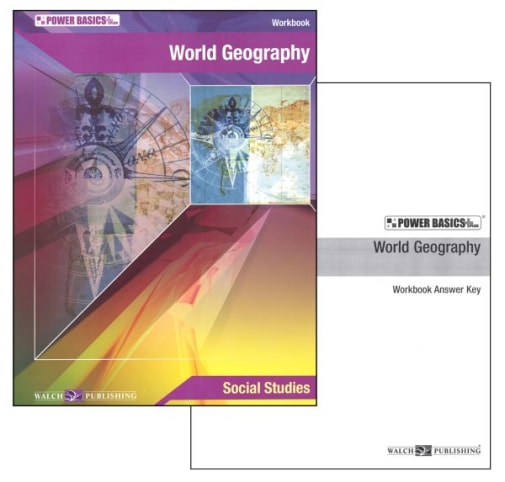Power Basics: World Geography Student Workbook and Answer Key