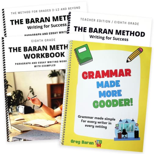 Baran Writing Method Complete Set Grade 8