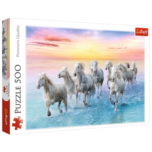 Trefl Galloping White Horses Puzzle (500 pieces)