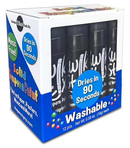 Kwik Stix Single - Black (pack of 12)