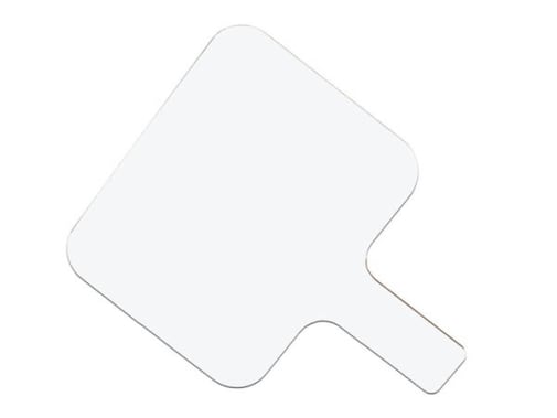 Rectangular Dry-Erase Answer Paddle