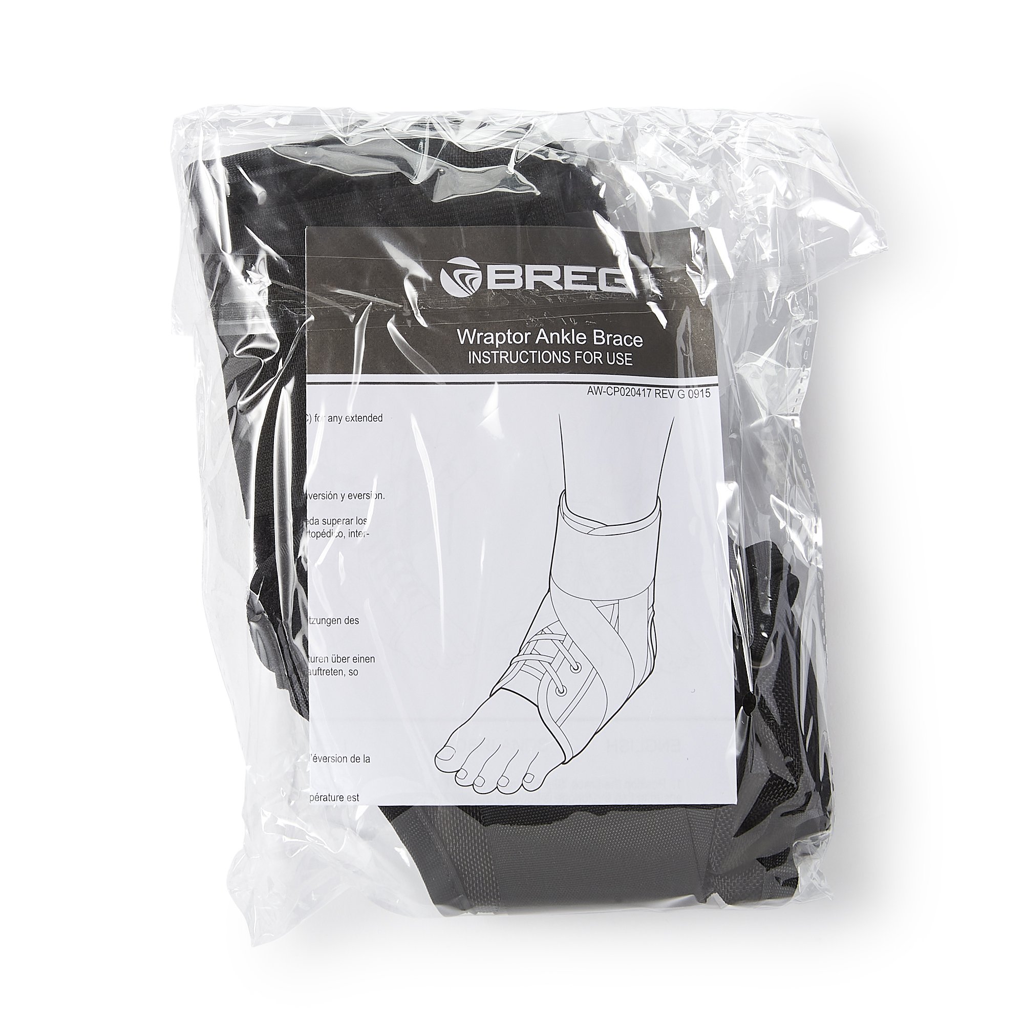 Breg Wraptor Ankle Brace, Medium MK 954250