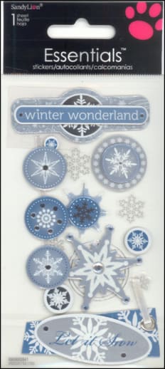 Snowflakes Essential Stickers