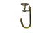 1 5/16 in Magnetic Top Mount J-Hook, 10 Pieces