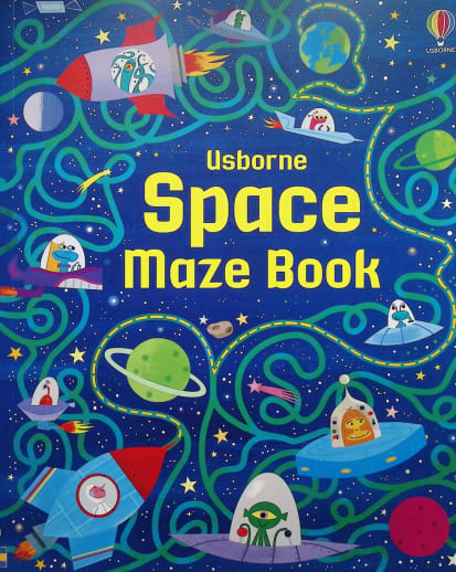 Space Maze Book (Usborne)