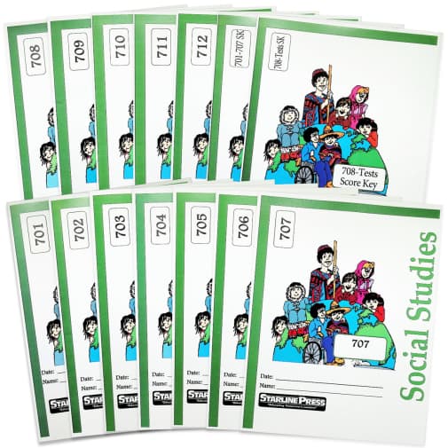 Starline Press Social Studies 7th Grade Set