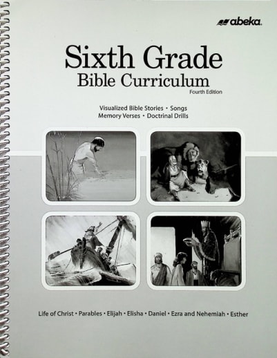 Abeka Sixth Grade Bible Curriculum