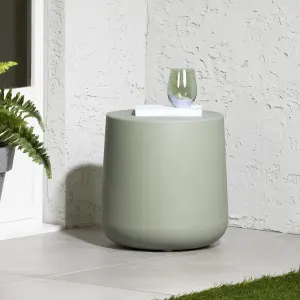 Round Outdoor Side Table