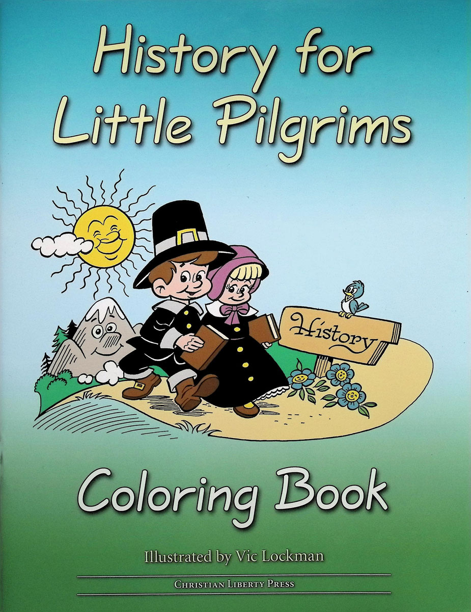 History for Little Pilgrims Coloring Book
