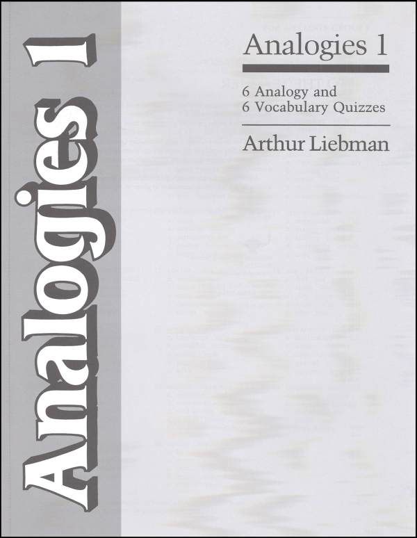 Analogies 1 Analogy and Vocab Quizzes