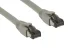 Cat8 Ethernet Patch Cable, Shielded, 40Gbps, Snagless, 10 ft, Gray