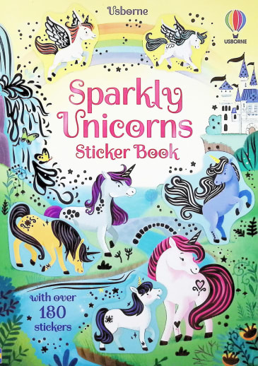 Sparkly Unicorns Sticker Book