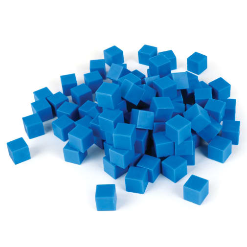 Base Ten Unit Cubes Set of 100