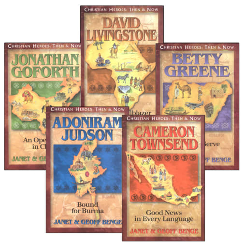 Christian Heroes: Then & Now Book Set 11-15