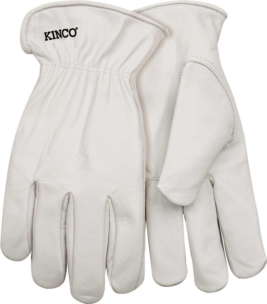 Pearl Grain Goatskin Driver, White, large image number 0