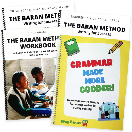 Baran Writing Method Complete Set Grade 6
