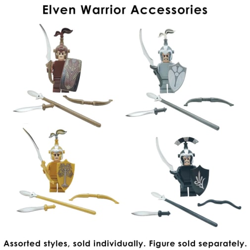 Brick Forge - Elven Warrior Accessory Pack (assorted style)