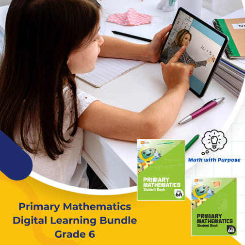 Primary Mathematics 2022 Grade 6 Digital Learning Bundle (1 year access)