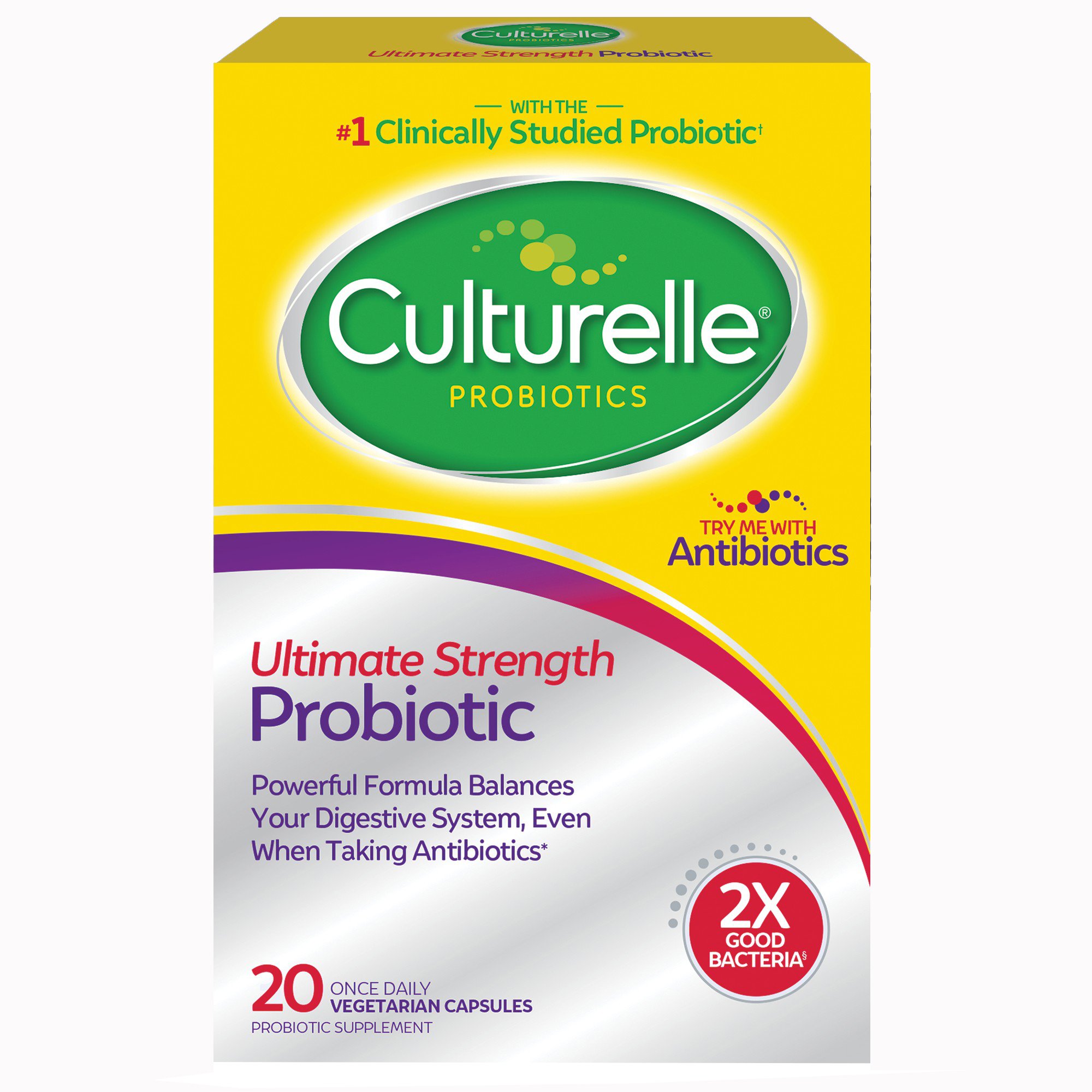 Culturelle Ultimate Strength Probiotic Capsules MK 1268951