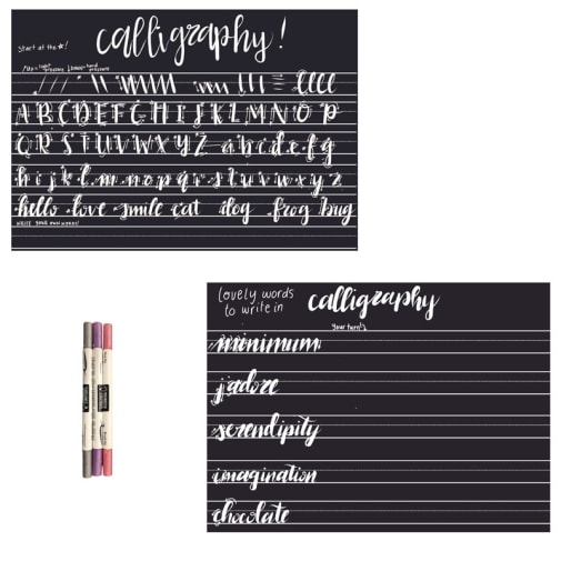 Chalkboard Calligraphy Set - Teens & Adults Version