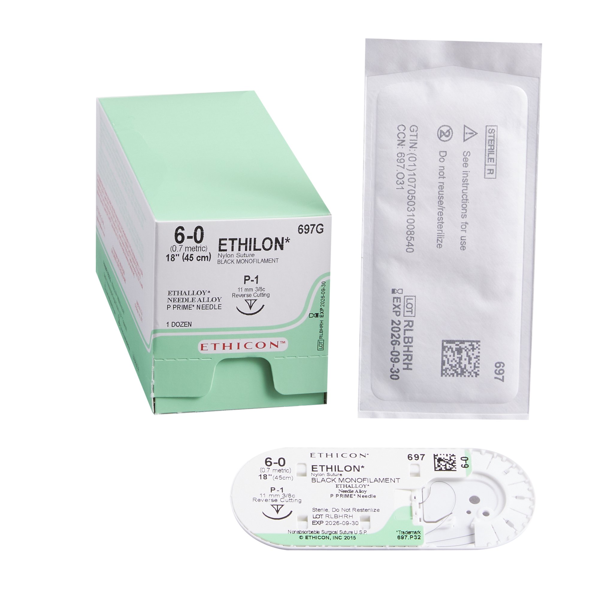 Ethilon Suture with Needle MK 2683