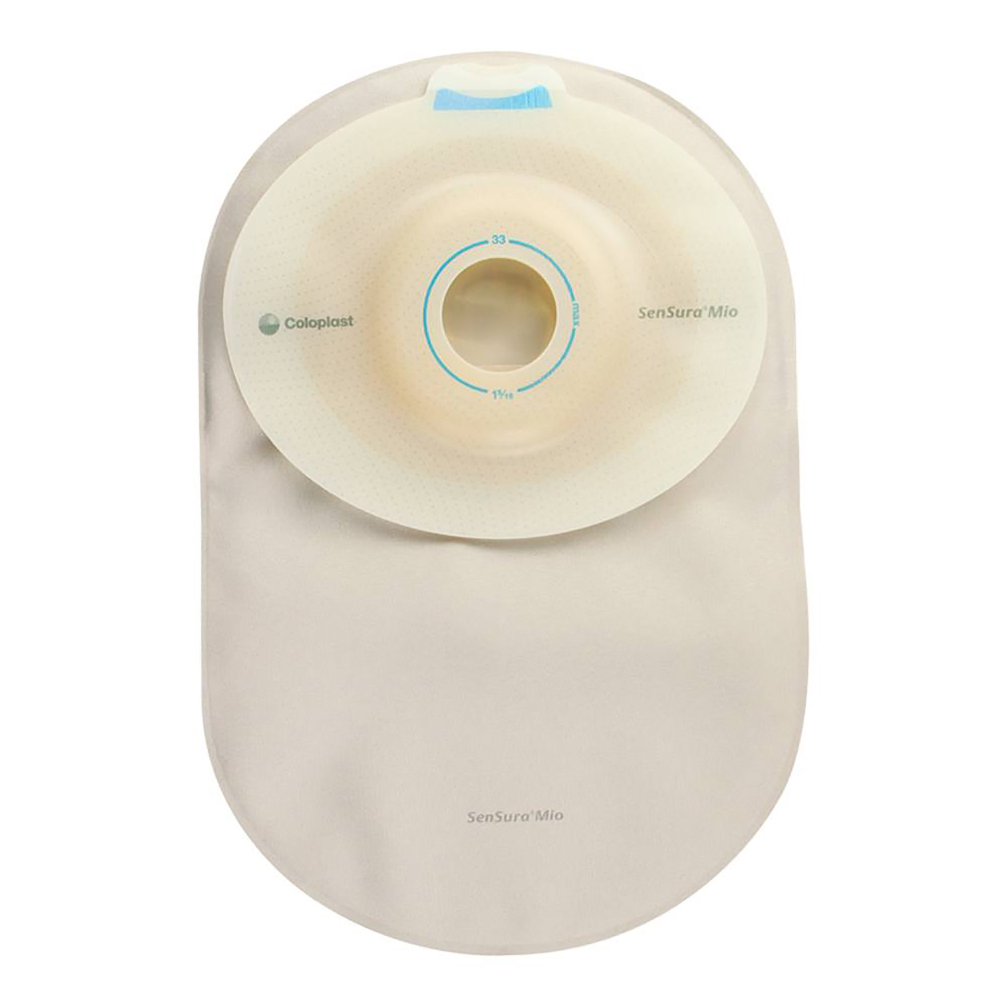 SenSura Mio Convex Soft 1-Piece Closed End Opaque Ostomy Pouch, 35mm Stoma MK 1006170