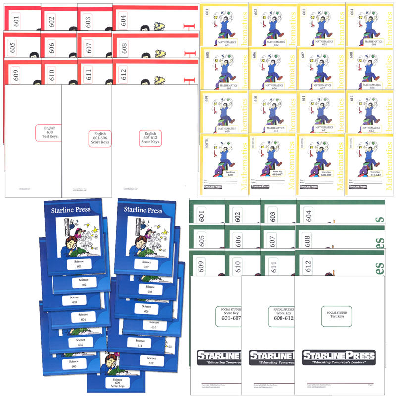 Starline Press 6th Grade Curriculum Package