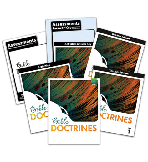 BJU Press Bible 10 Doctrines for a Biblical Worldview Homeschool Kit 1st Edition