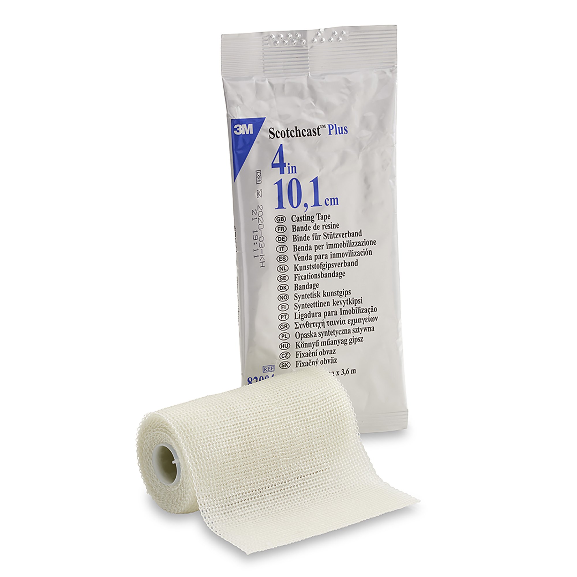 3M Scotchcast Plus White Cast Tape, 4 Inch x 4 Yard MK 979844