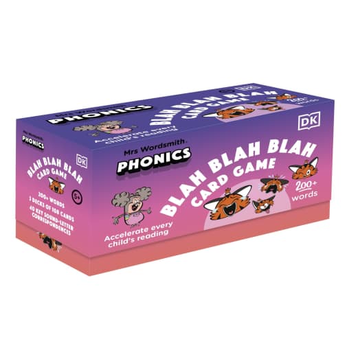 Mrs. Wordsmith Phonics Blah Blah Blah Card Game (Kindergarten & Grades 1-2)
