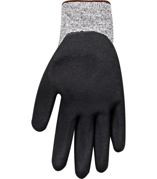 CutFlector&trade; Knit Shell & Sandy Foam Nitrile Palm, Gray, large