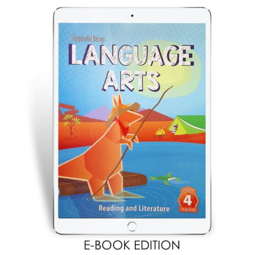 Purposeful Design Language Arts: Grade 4 Reading and Literature Teacher Edition E-Book (1-year subscription)