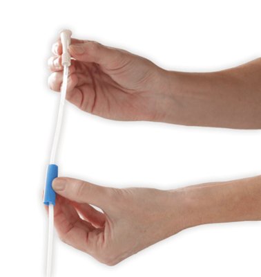 Urethral Catheter GentleCath Coude Tip Hydrophilic Coated PVC 14 Fr. 16 Inch MK 1082998