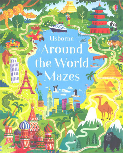 Around the World Mazes (Usborne)