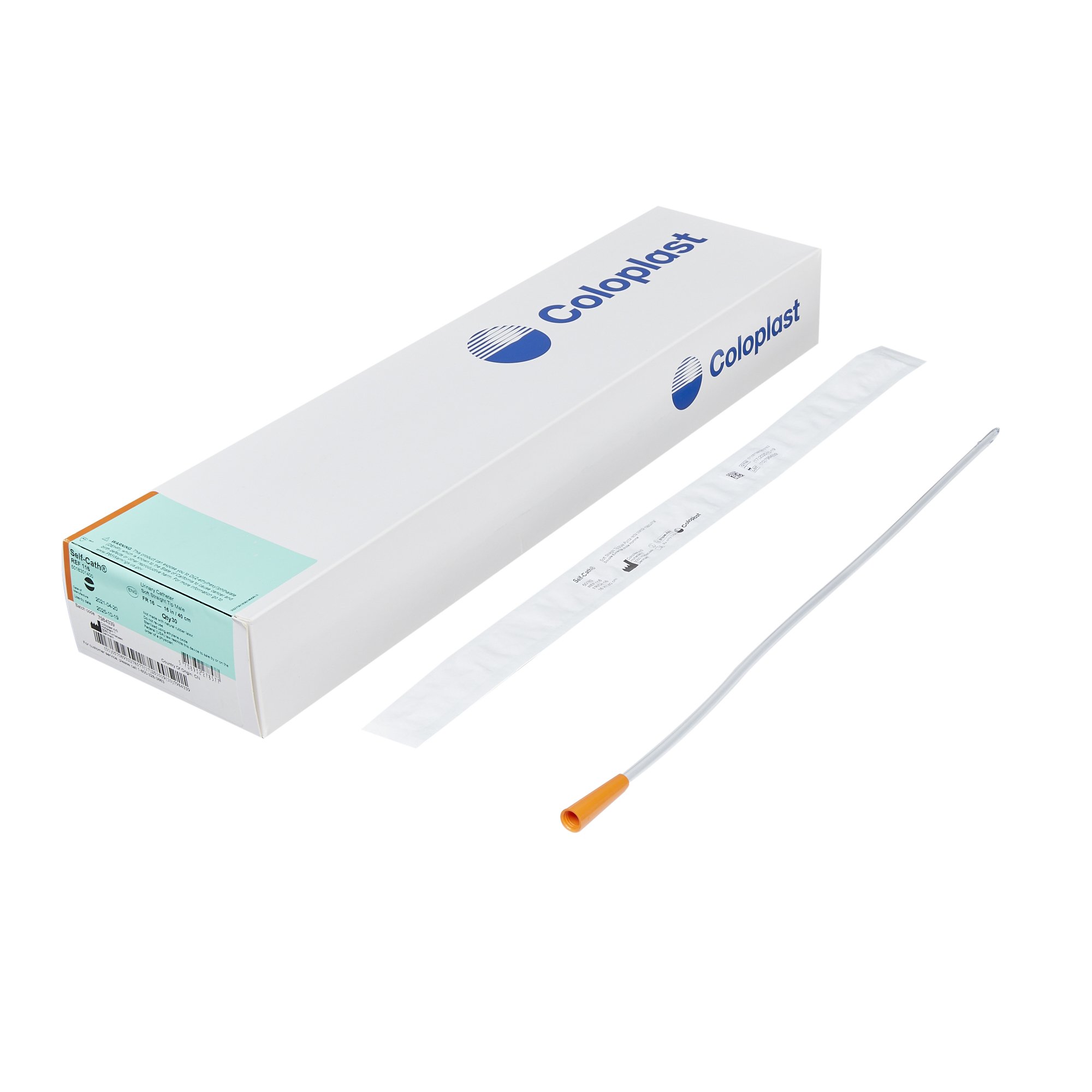 Self-Cath Soft Unisex Urethral Catheter, 16 Fr, Straight Tip MK 419093