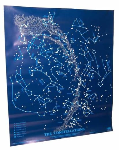 Constellations Glow in the Dark Star Map