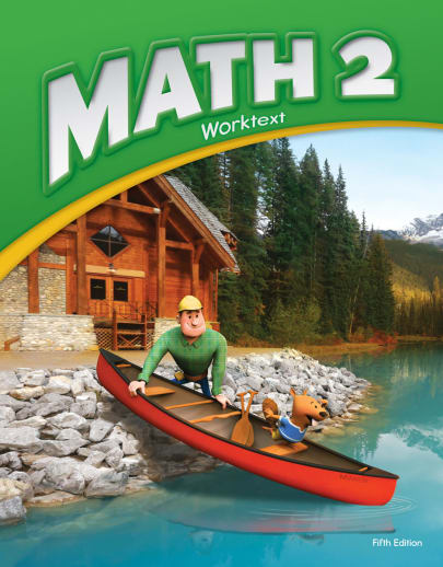 BJU Press Math 2 Student Worktext 5th Edition