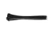 12in Nylon Cable Ties, Black (Qty 100)