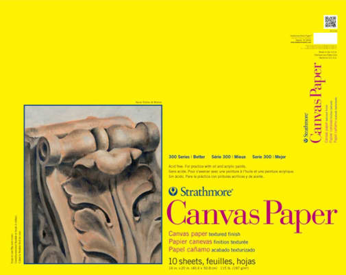 Strathmore Canvas Paper Pad (16" x 20")