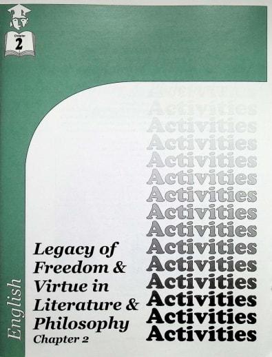 English IV: Legacy of Freedom & Virtue in Literature & Philosophy Chapter 2 Activities