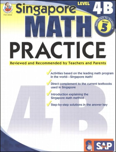 Singapore Math Practice 4B