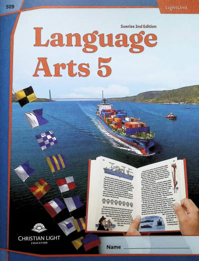 Christian Light Language Arts LightUnit 509 Sunrise 2nd Edition