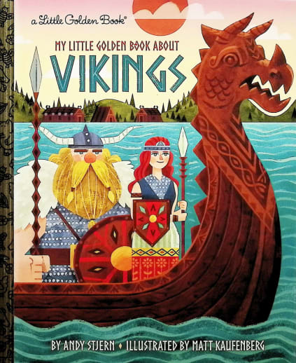 My Little Golden Book About Vikings
